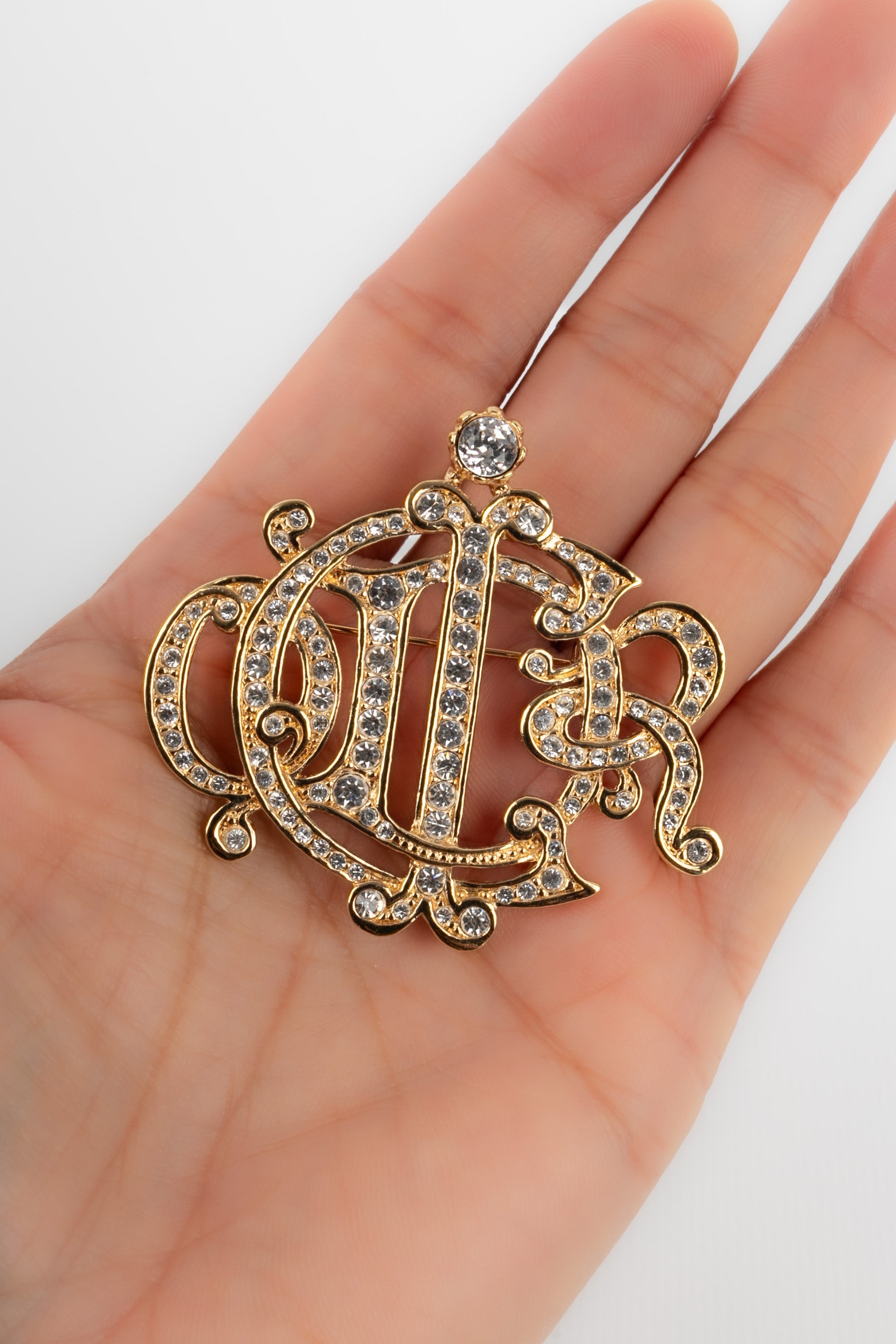 Broche dorÃƒÆ’Ã‚Â©e Dior