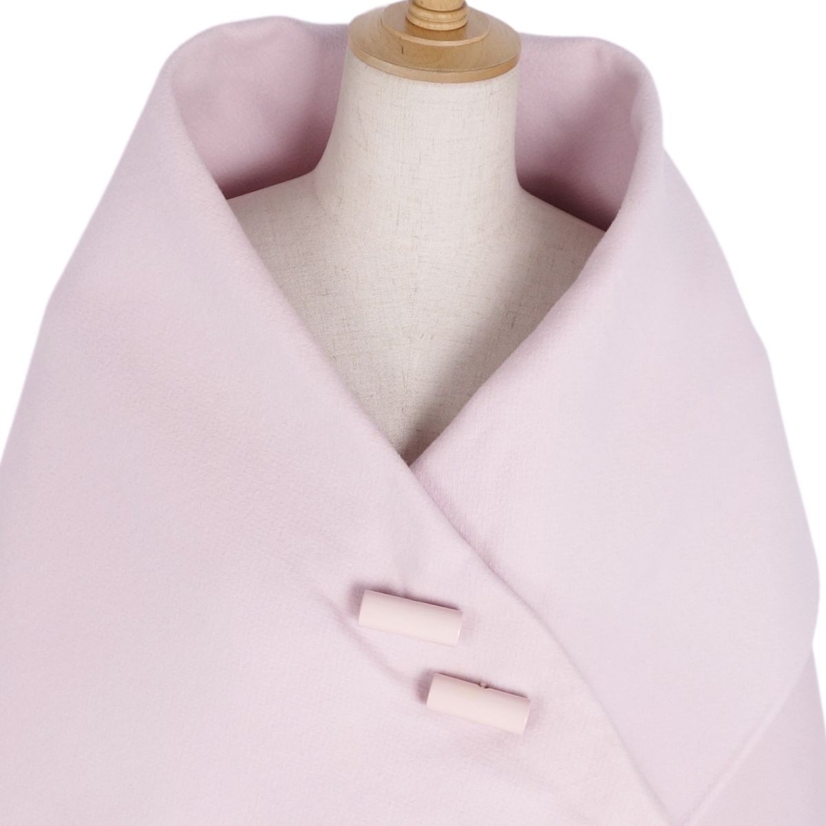 Louis Vuitton Poncho Cape Cashmere Landless Togul  Italian-made pink
