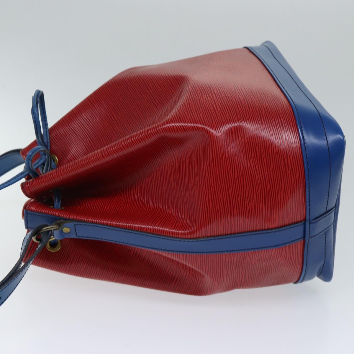 Louis Vuitton Epi Noe Shoulder Bag Bicolor Red Blue