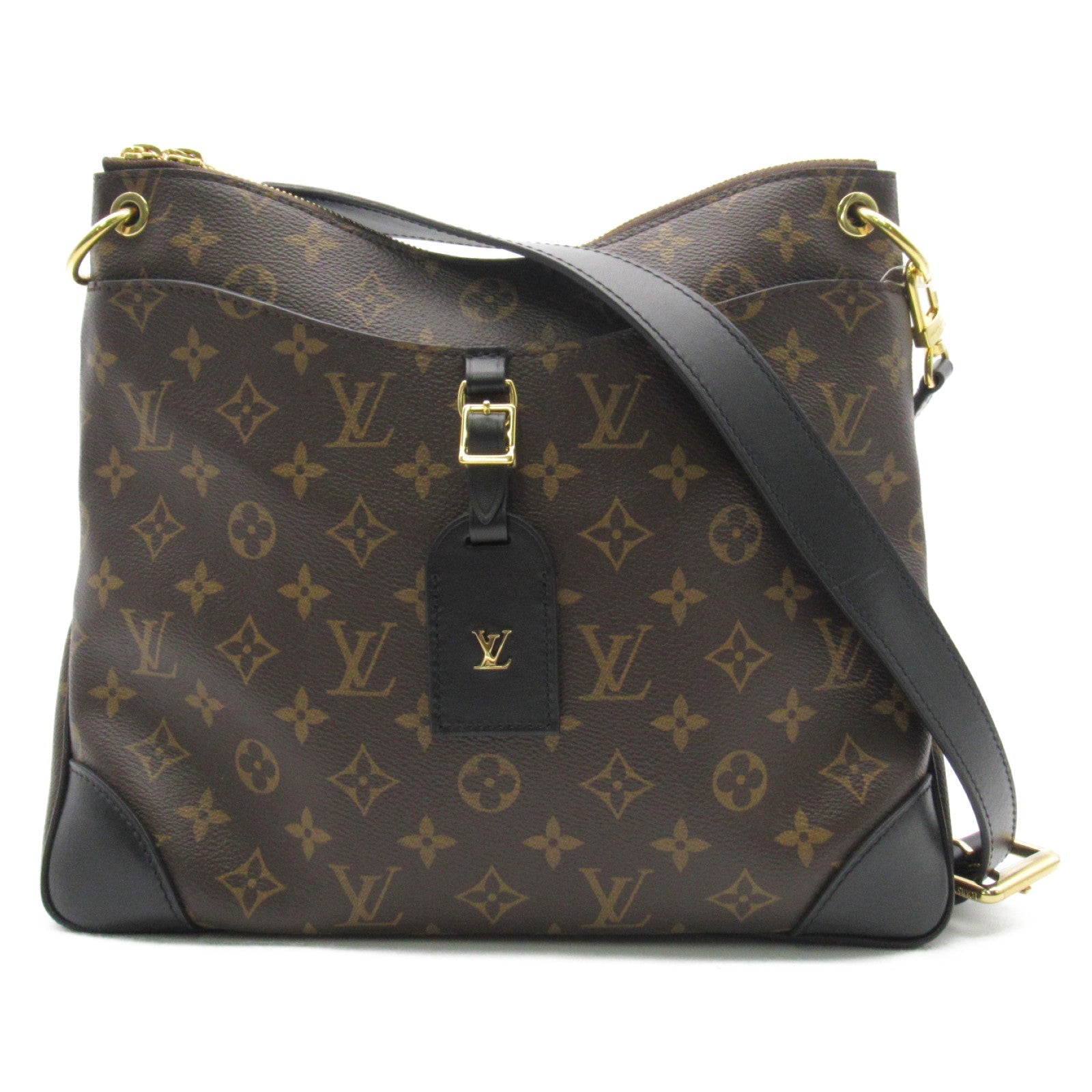 Louis Vuitton Louis Vuitton Odeon NM MM Shoulder Bag PVC Coated Canvas Monogram  Brown M45352