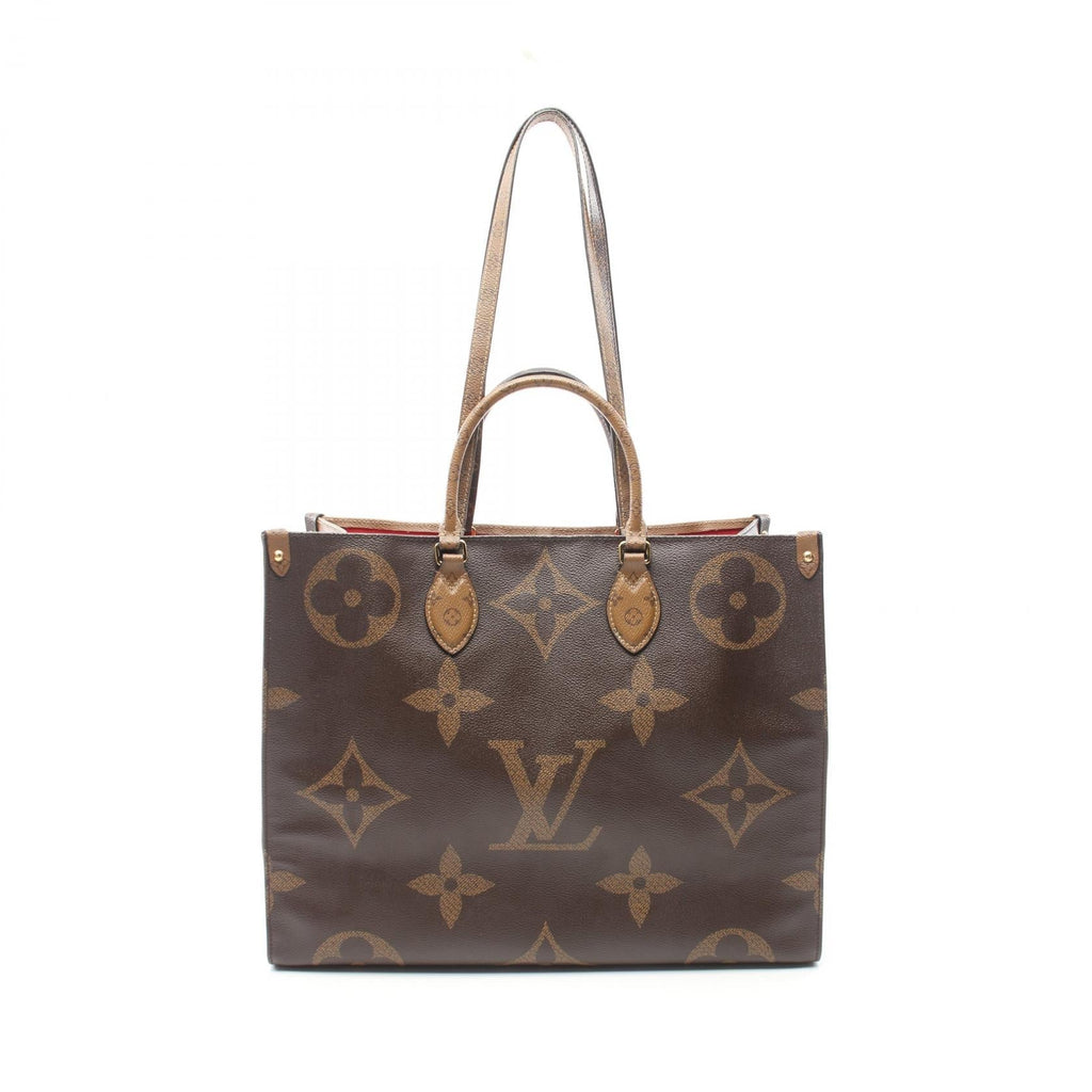 Louis Vuitton Monogram Giant Reverse  On the Go GM  Canvas Shoulder Bag