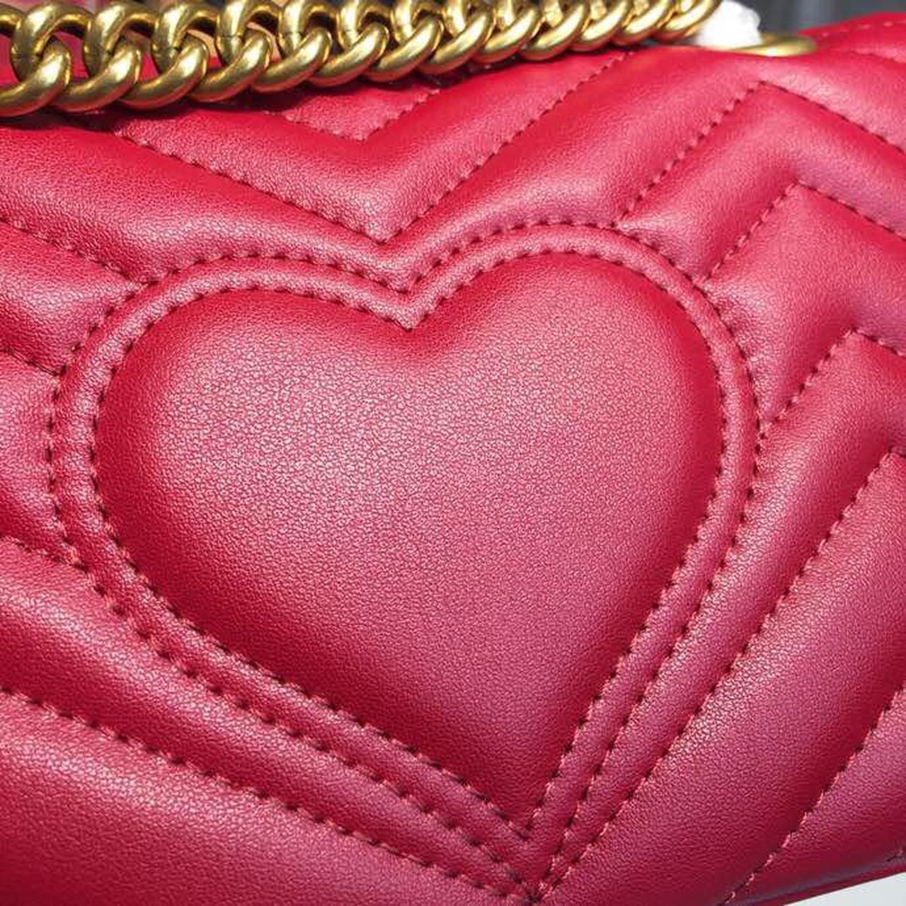Glami Marmont MatelassÃƒÂ© Mini Bag Hibiscus Red MatelassÃƒÂ© Chevron For Women 8.5in/22cm Glami 446744 DTGLAMIT 6433