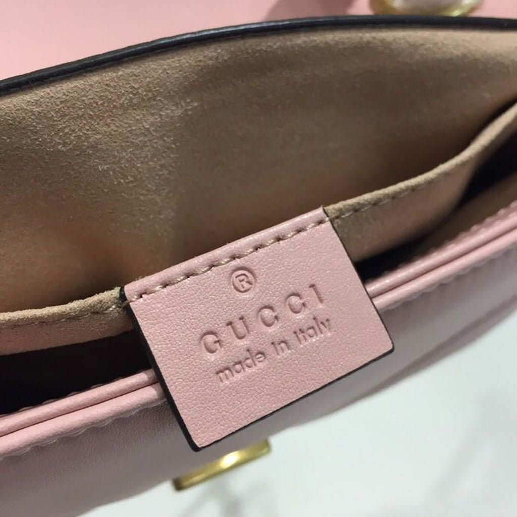 Glami Marmont MatelassÃƒÂ© Mini Bag Dusty Pink MatelassÃƒÂ© Chevron For Women 8.5in/22cm Glami 446744