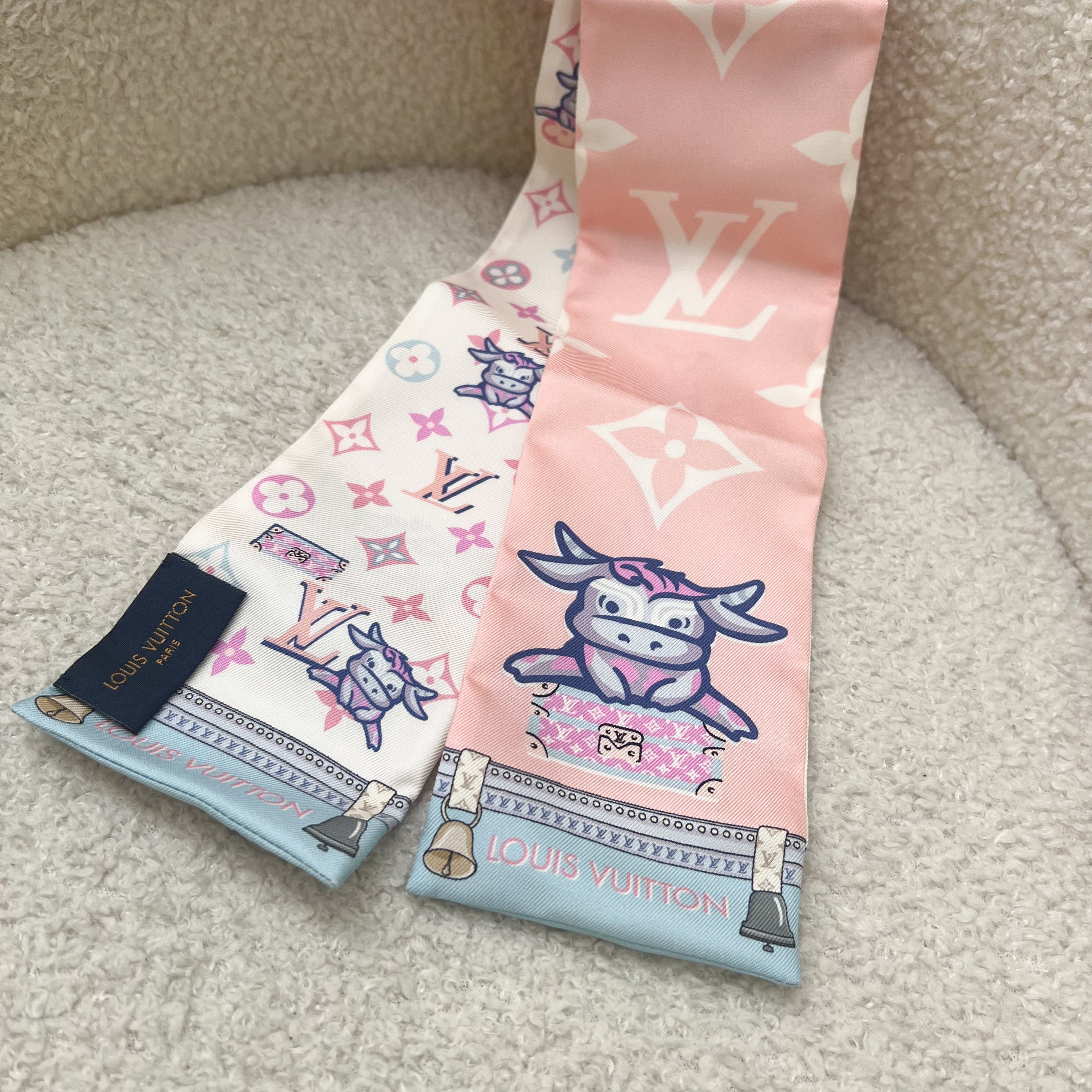 LV Louis Vuitton Rodeo Rose Bandeau