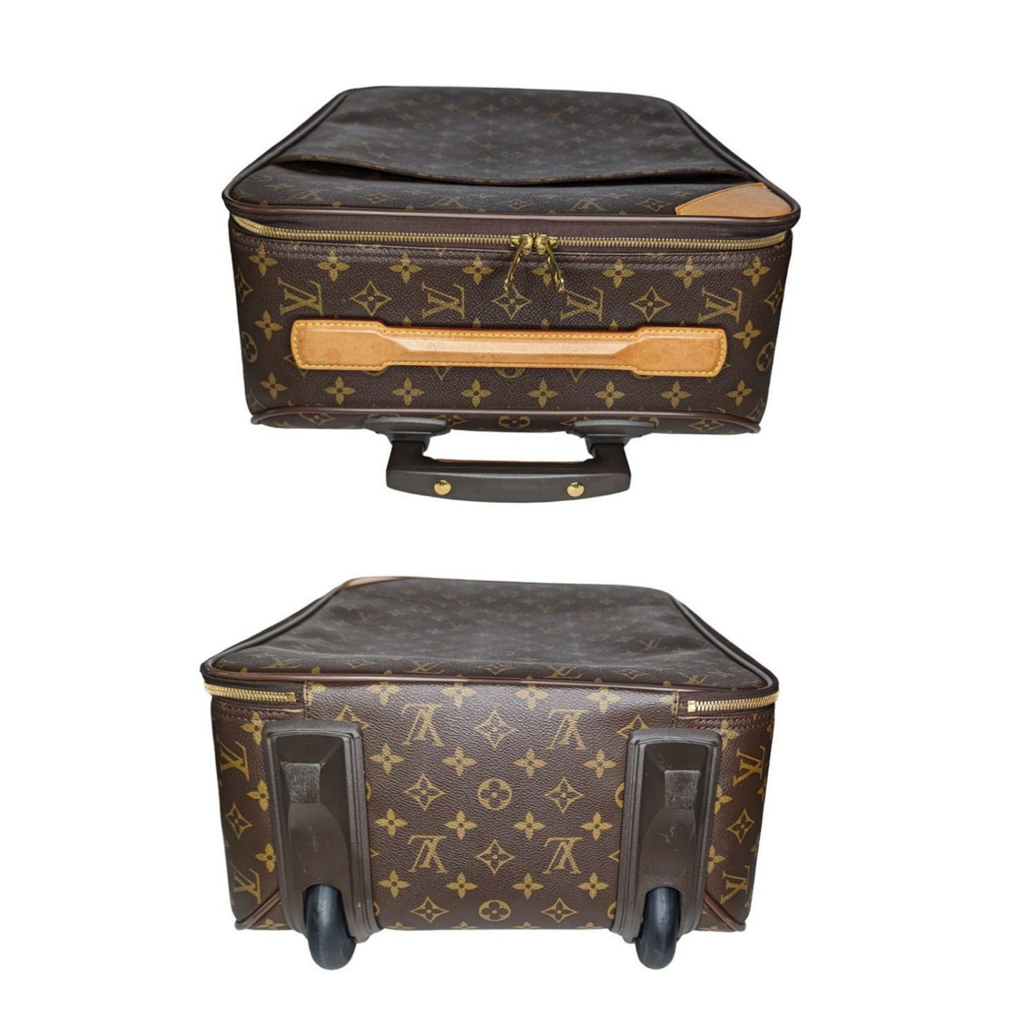Louis Vuitton 2001 Monogram Canvas Pegase 45 Carry-on