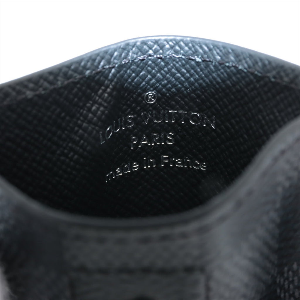 Louis Vuitton Damier Porte Jaeger Le Coultre  N60246 Black Passport