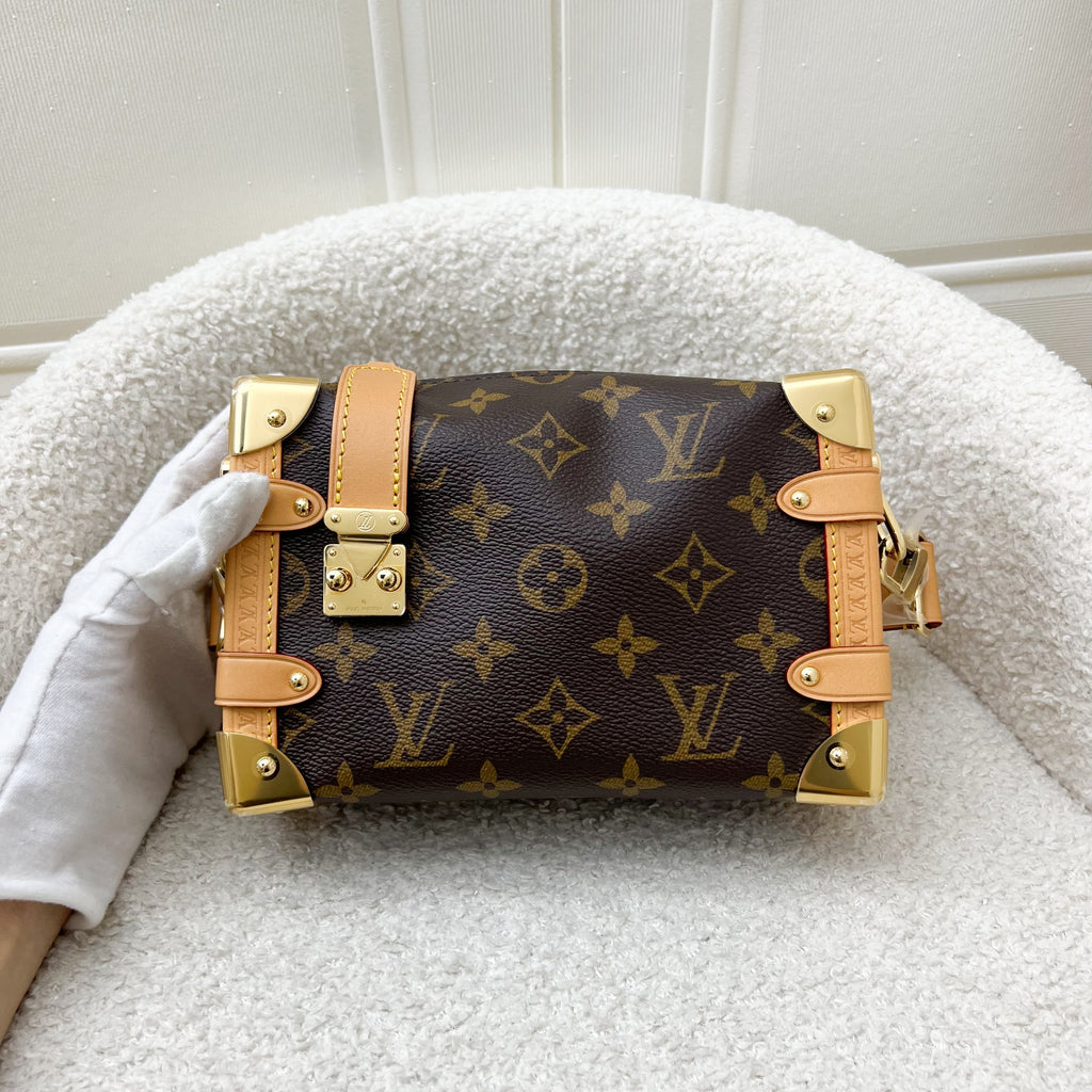 LV Side Trunk PM Bag in Monogram Canvas and GHW