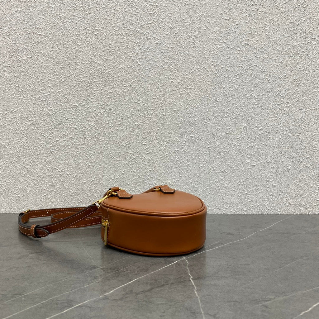 GLAMI MeGLAMIum Heart Bag Brown For Women 6in/14.5cm 198223DUA.04LU