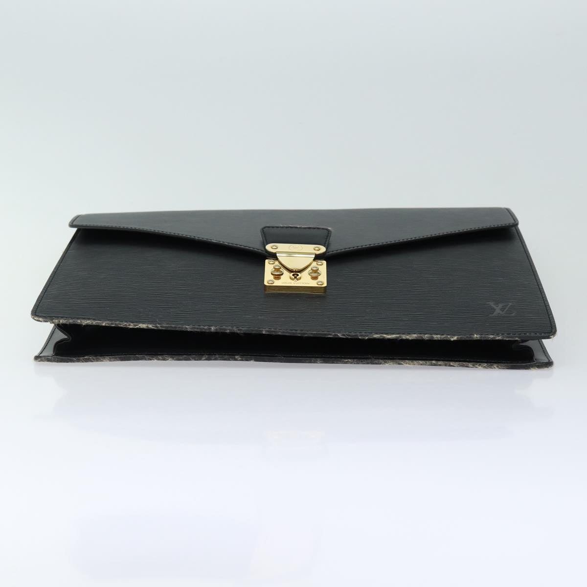 Louis Vuitton Porte Documents  Leather Briefcase Bag