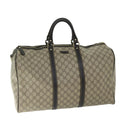 GUCCI GG Supreme Boston Bag PVC Beige 206501 66607