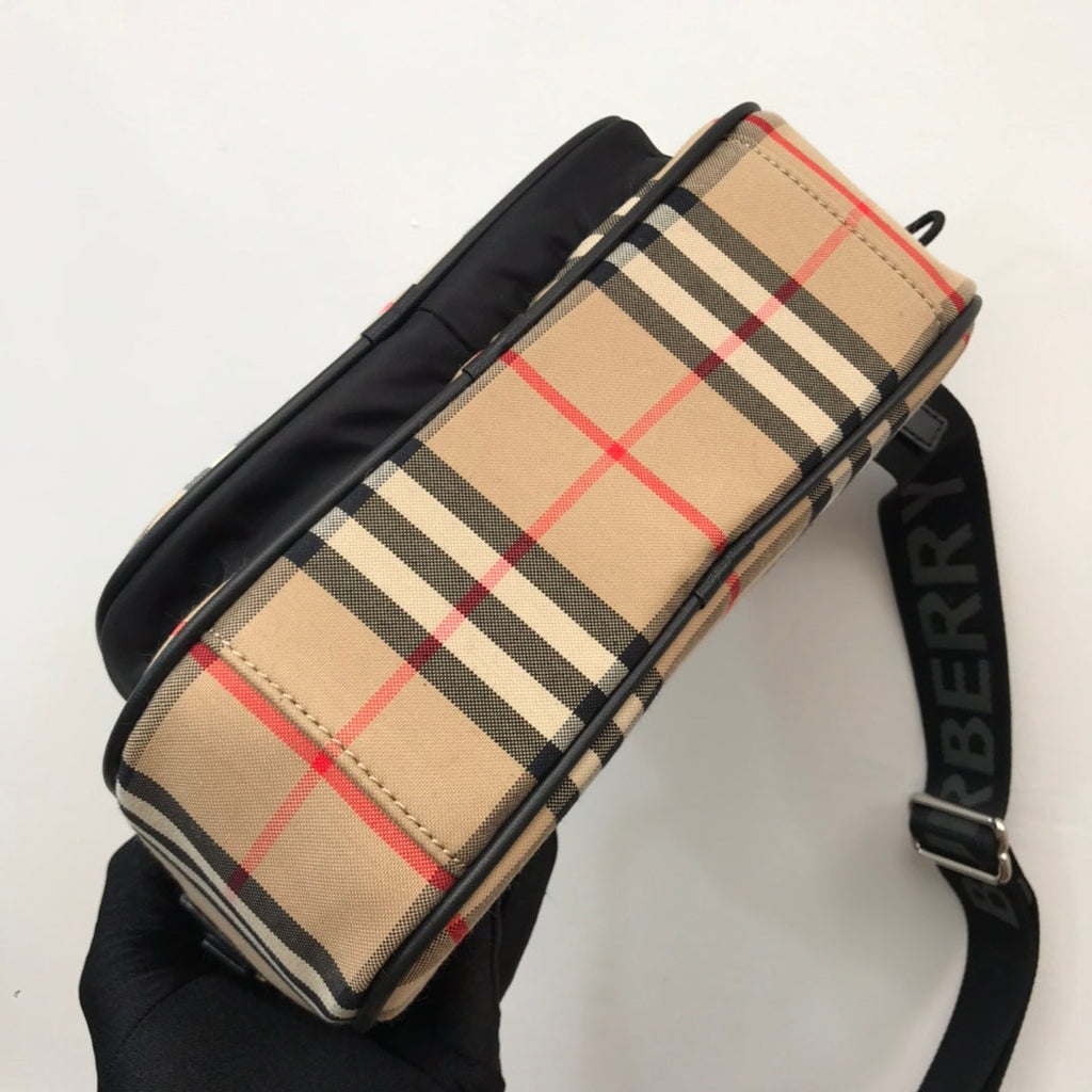 GLAMI Vintage Check And Crossbody Bag For Men, Bags 8.6in/22cm