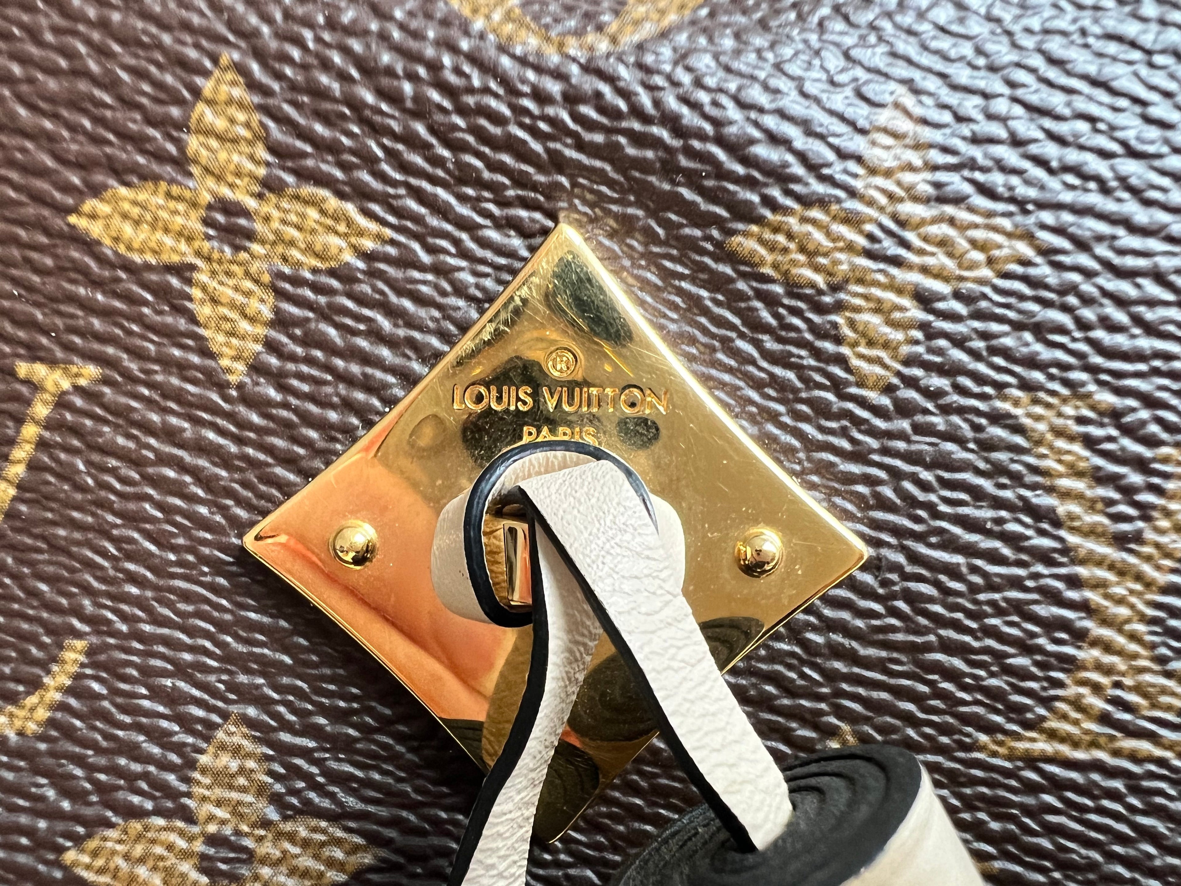 Louis Vuitton Saintonge Monogram Cream