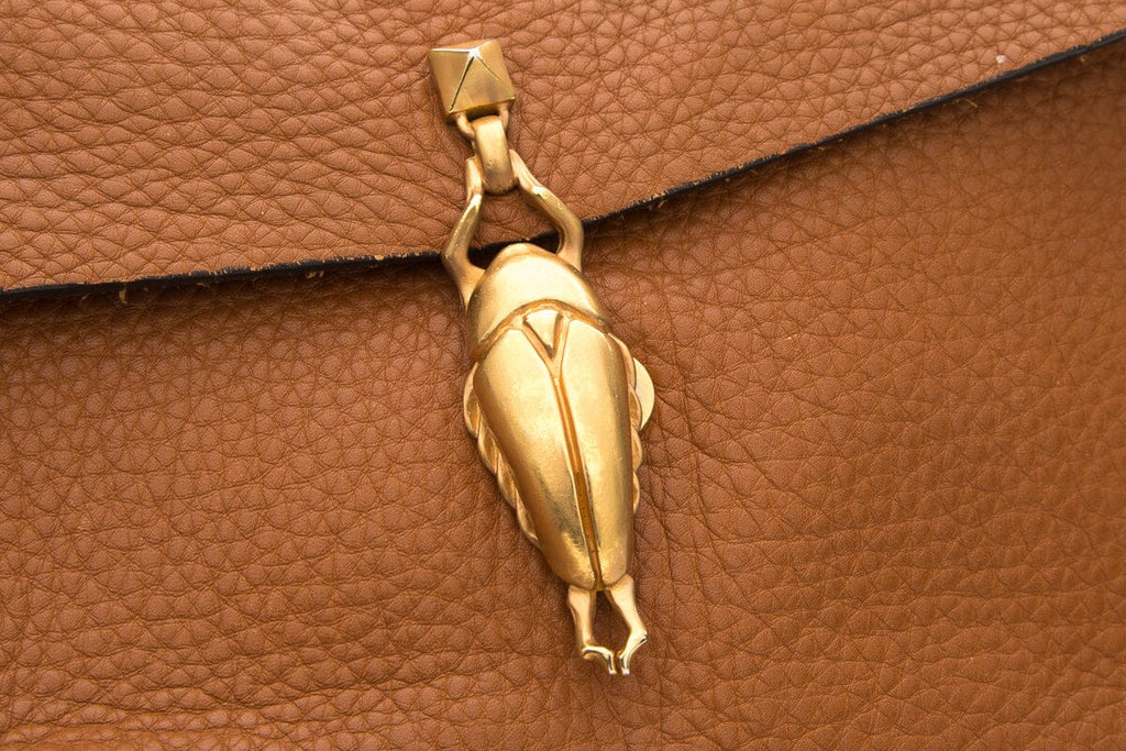 Valentino Brown Fringe Handbag