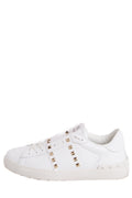 Valentino White Rockstud  Sneakers SZ 42
