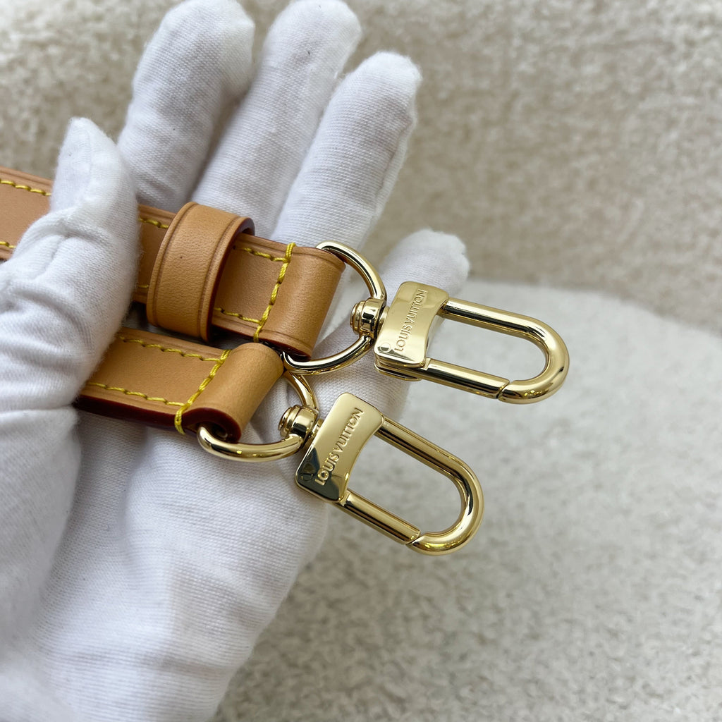 LV Speedy 25 Bandouliere in Beige Monopaname Canvas and GHW