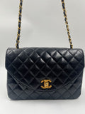 Chanel Vintage Single Flap with 24k gold plated hardware