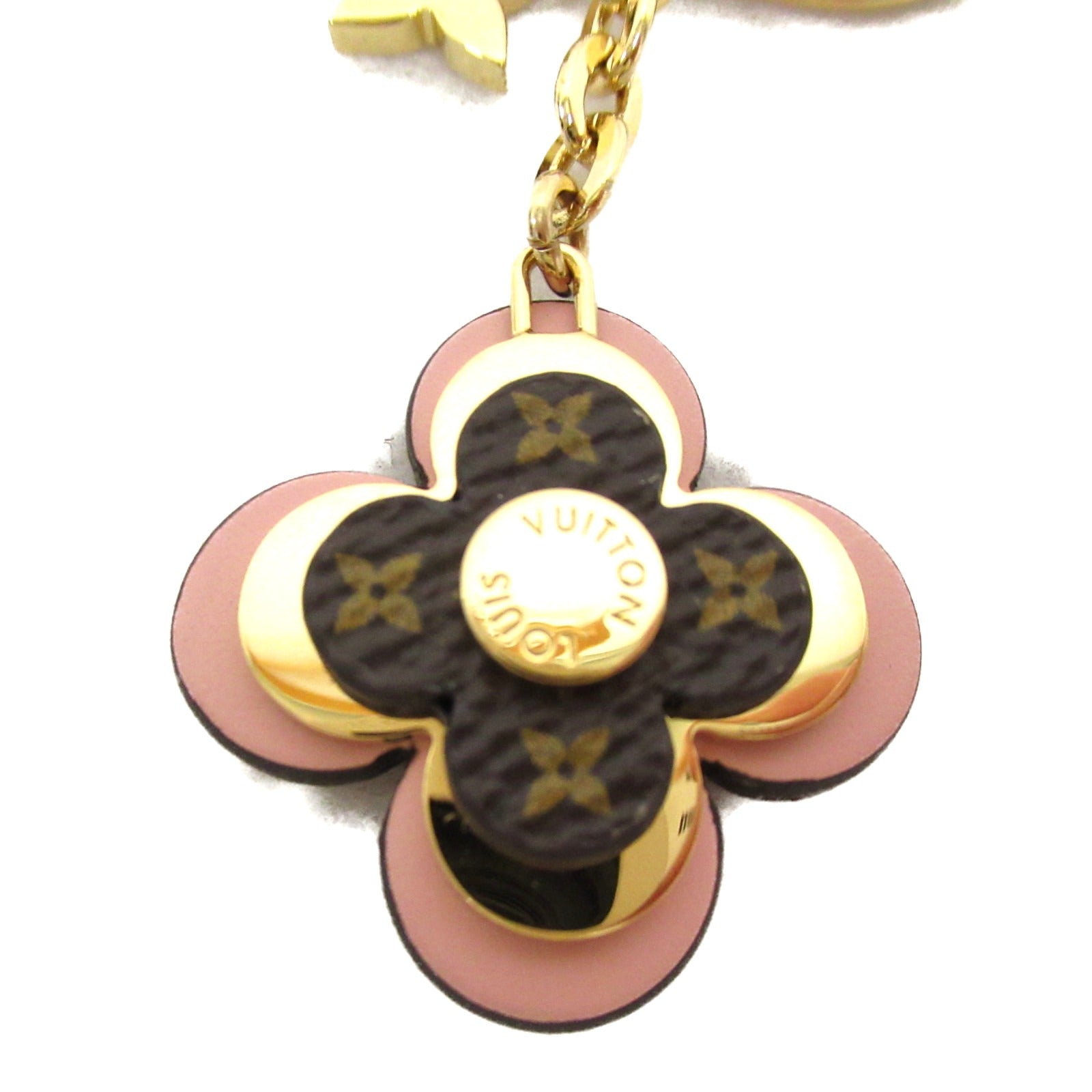 Louis Vuitton Louis Vuitton Keyring Accessoires GP (Gen )  Gold M63085 Pink