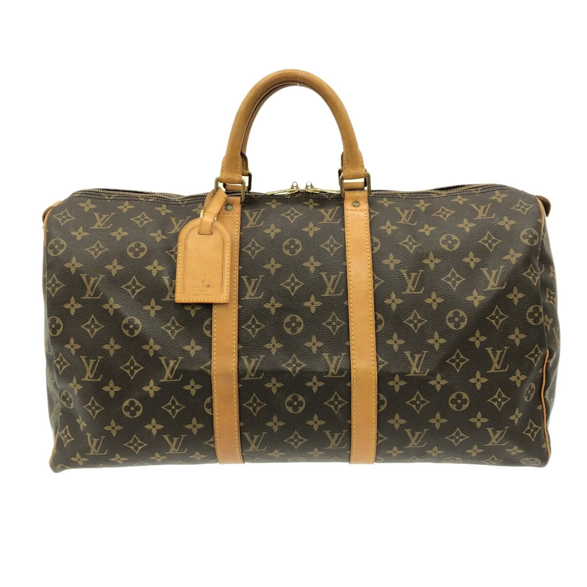 Louis Vuitton Keepall 50  Canvas Travel Bag ()