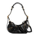 LE CAGOLE XS LEATHER CROSSBODY BAG