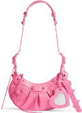 BUBBLEGUM PINK LE CAGOLE XS BAG