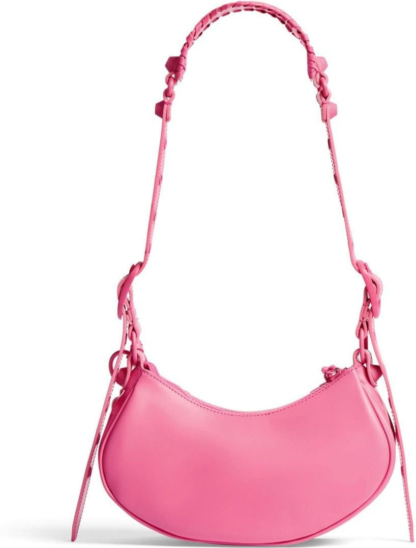 BUBBLEGUM PINK LE CAGOLE XS BAG