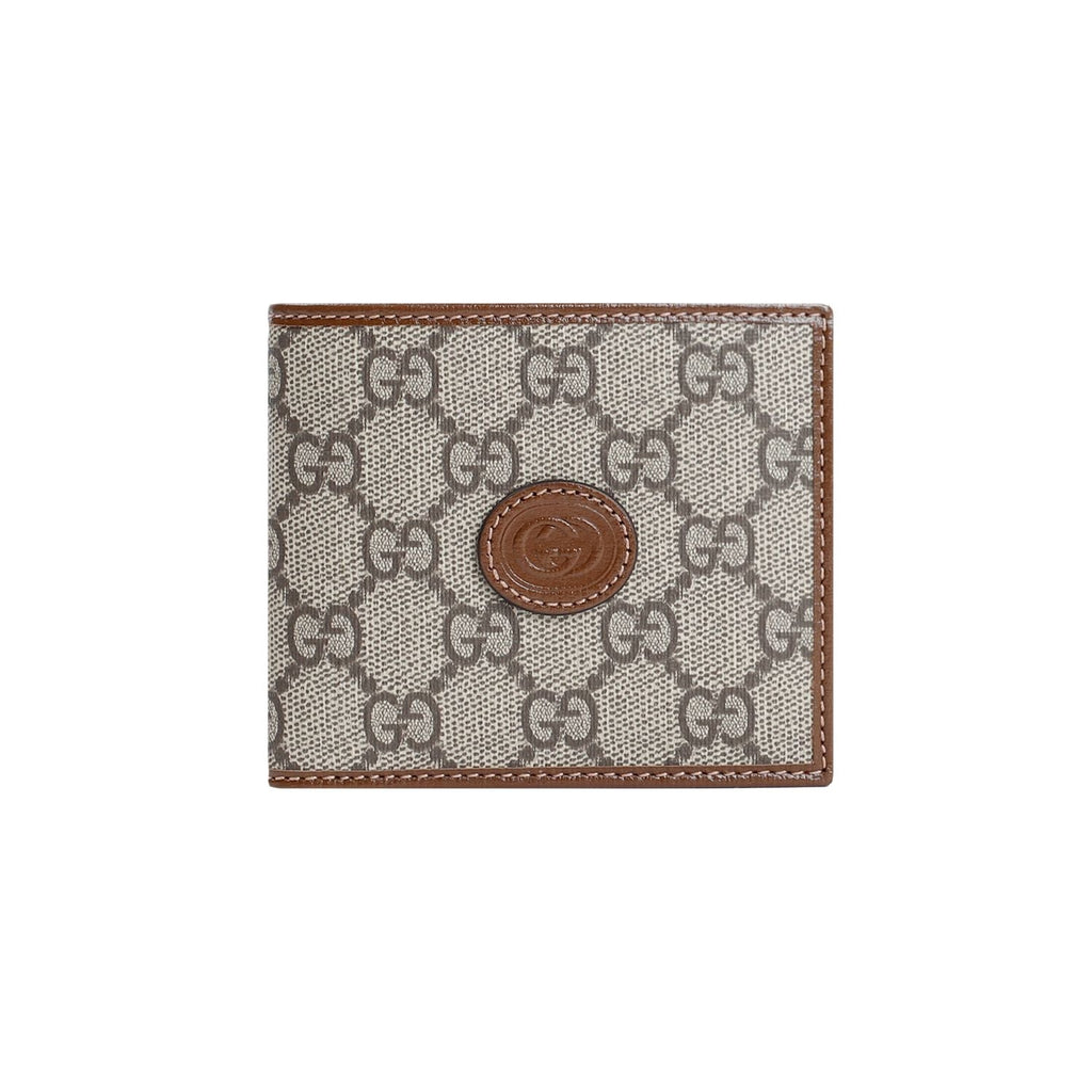 GUCCI Mini Wallet with Interlocking Design - 11x9cm