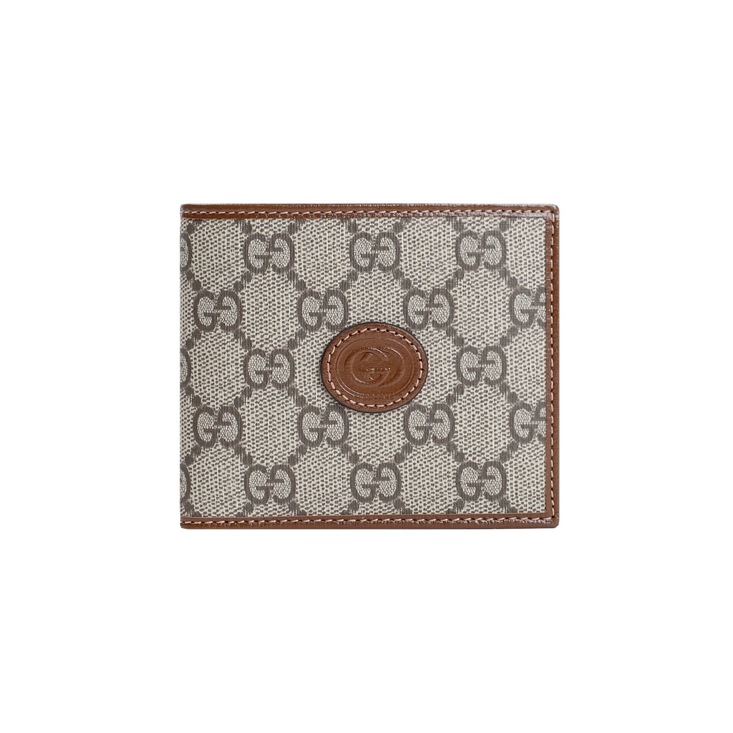 GUCCI Mini Wallet with Interlocking Design - 11x9cm