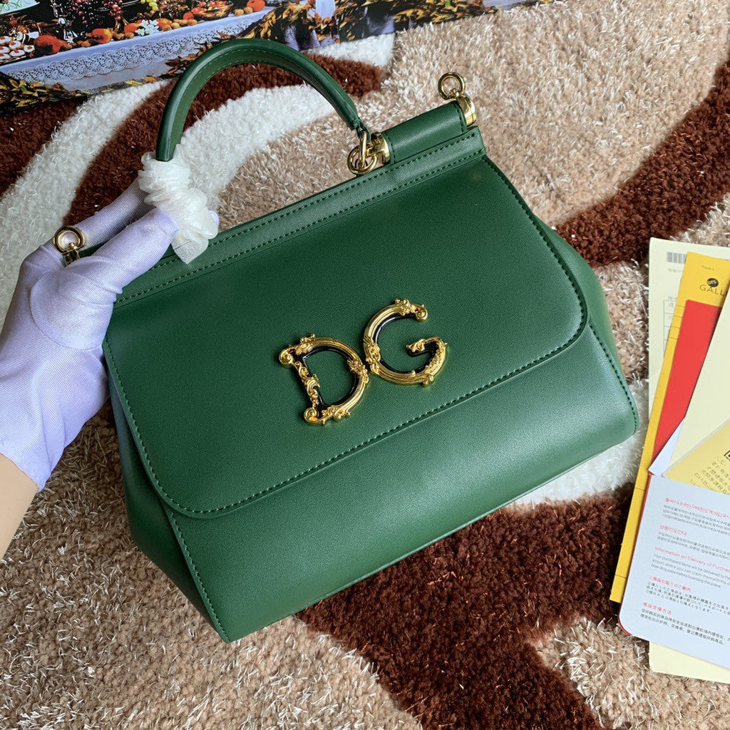 GLAMI MeGLAMIum GLAMI Handbag In Dauphine Green For Women 10.2in/26cm GLAMI