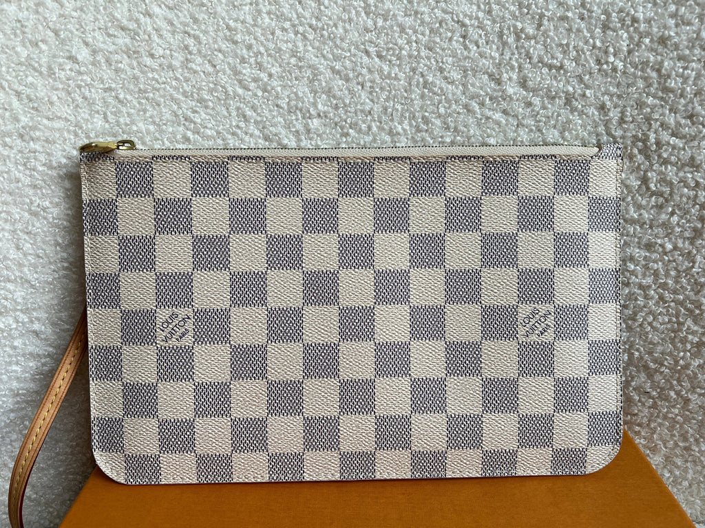Louis Vuitton Pouch (from Neverfull MM) in Damier Azur