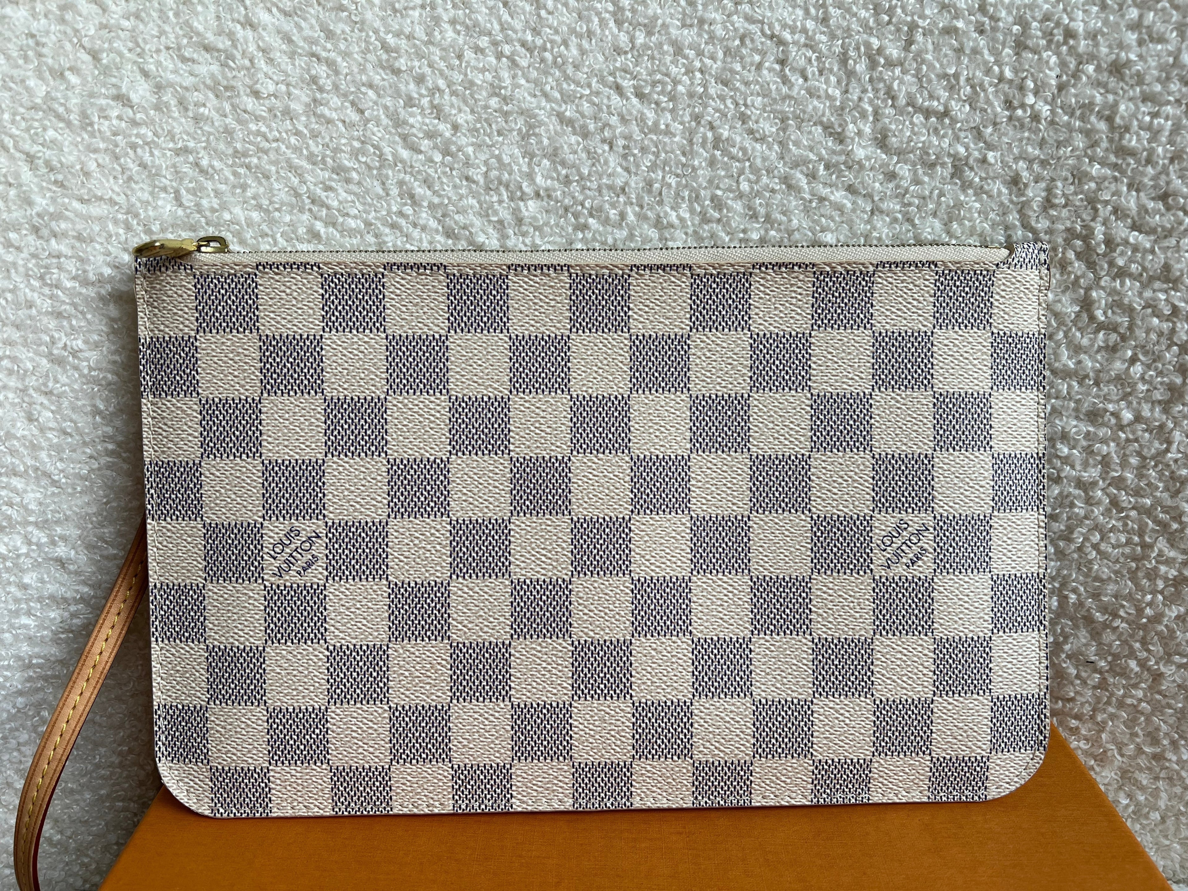 Louis Vuitton Pouch (from Neverfull MM) in Damier Azur