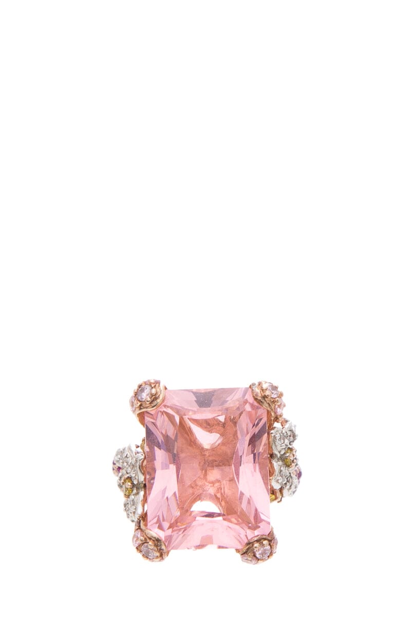 Anabele Chan Pink 18K Rose Gold, White Gold & Rhodium Vermeil Ring