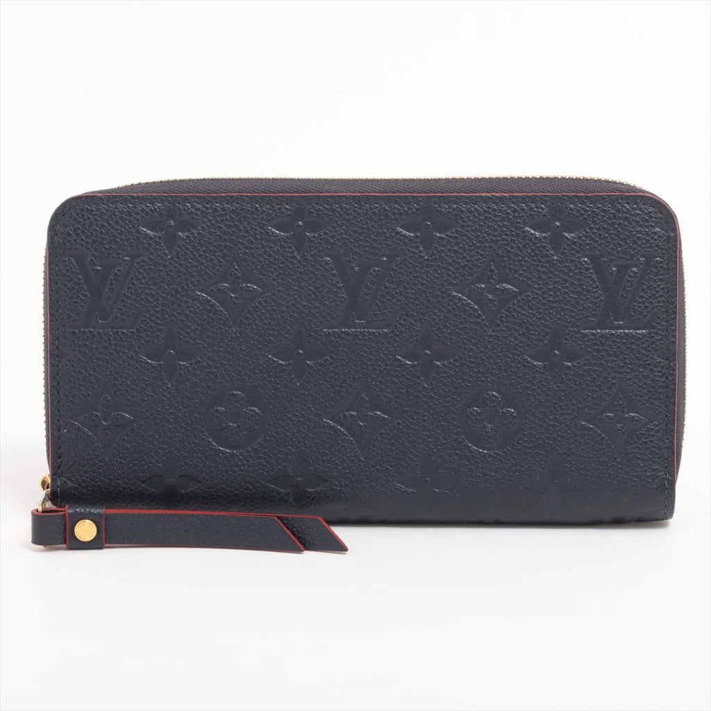 Louis Vuitton Implant  Wallet M62121 Marine Round Zip Wallet