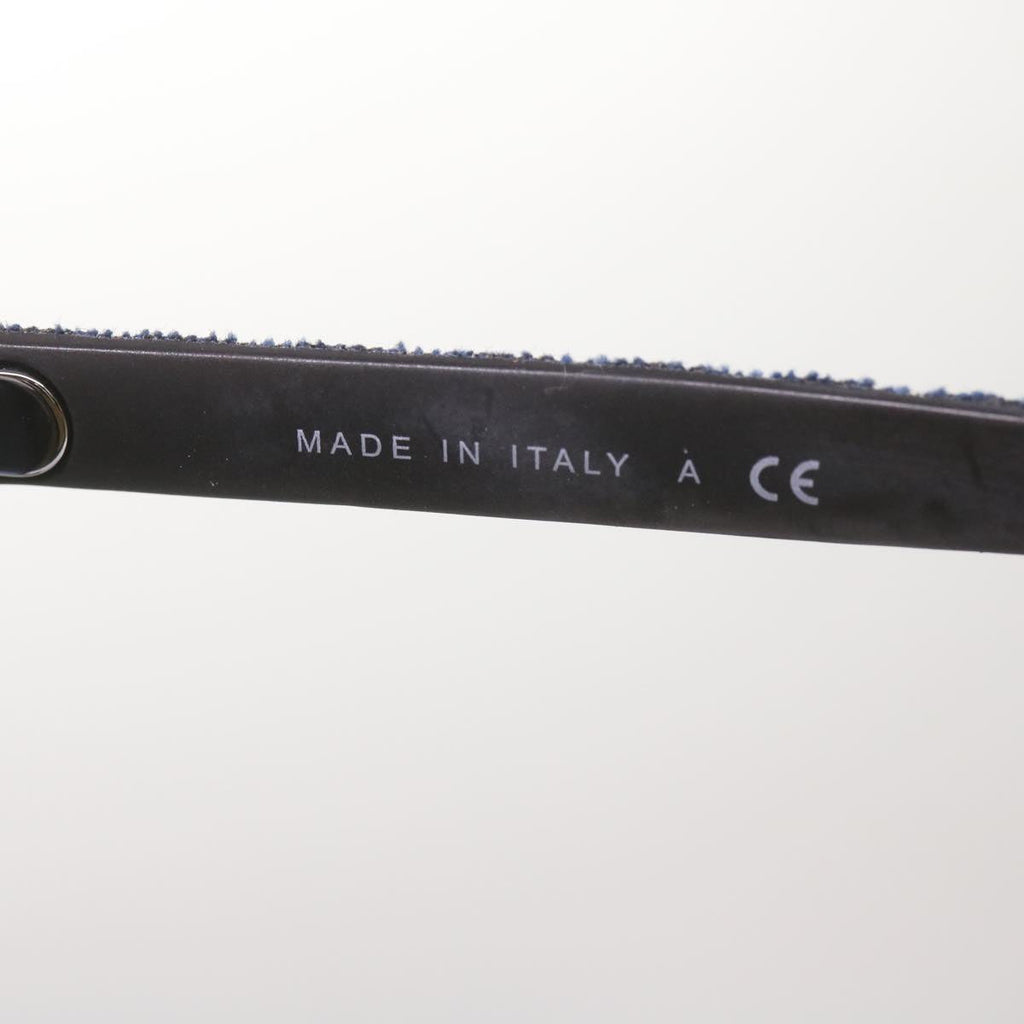 CHANEL Sunglasses plastic Blue CC 67511