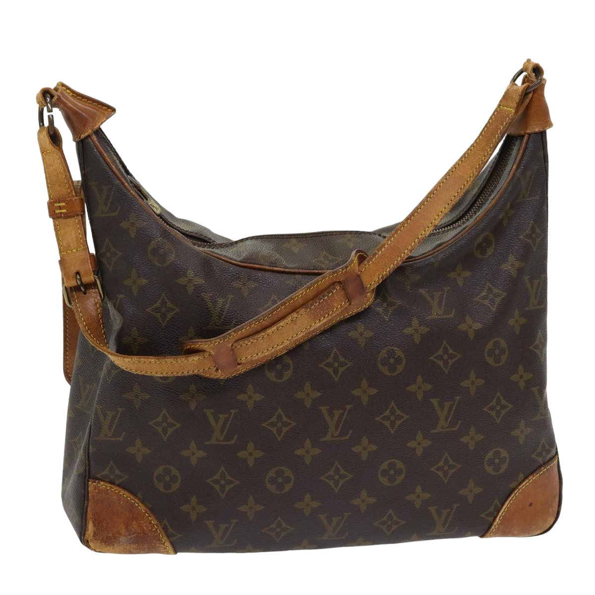 Louis Vuitton Monogram Boulogne 35 Shoulder Bag