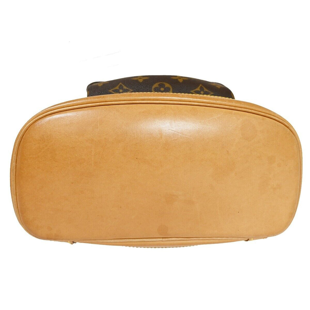 Louis Vuitton Montsouris Mm  Canvas Handbag ()