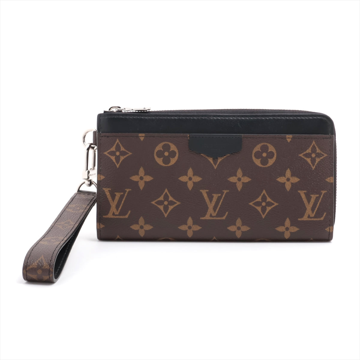 Louis Vuitton Monogram Makassar Zippy Dragon M69407 Black X Brown Round Zip Wallet
