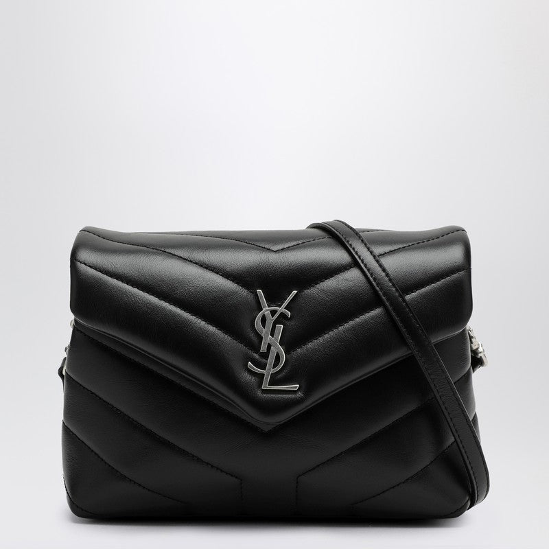 Saint Laurent Black/Silver Loulou Toy Bag Women