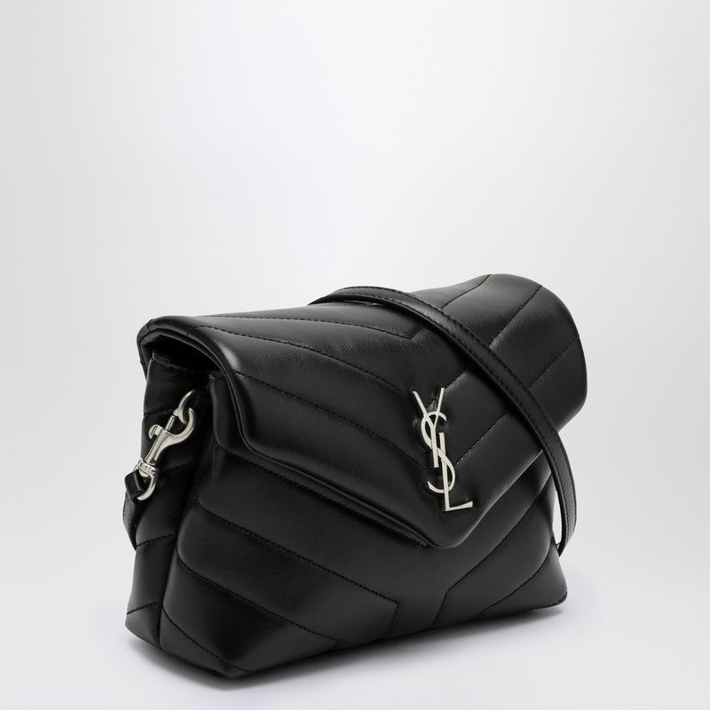 Saint Laurent Black/Silver Loulou Toy Bag Women
