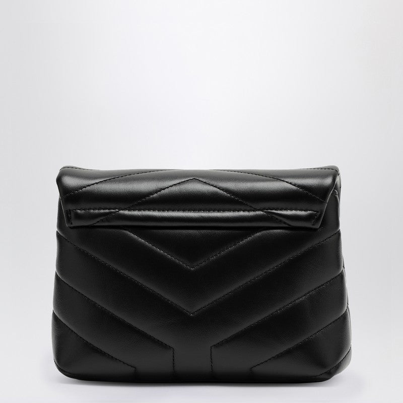 Saint Laurent Black/Silver Loulou Toy Bag Women