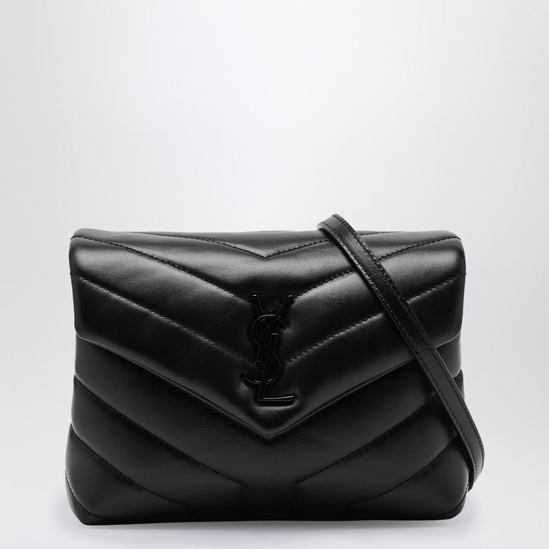 Saint Laurent Black/Silver Loulou Toy Bag Women