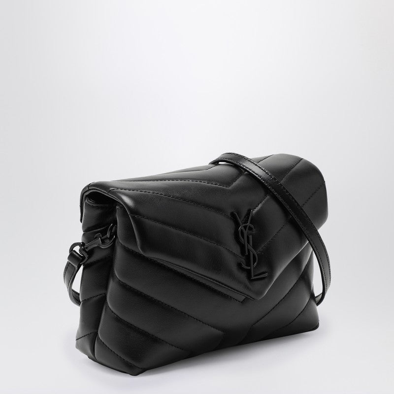 Saint Laurent Black/Silver Loulou Toy Bag Women