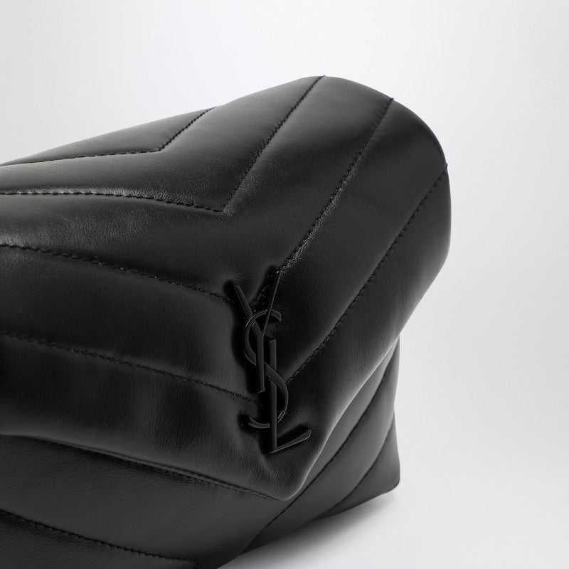 Saint Laurent Black/Silver Loulou Toy Bag Women