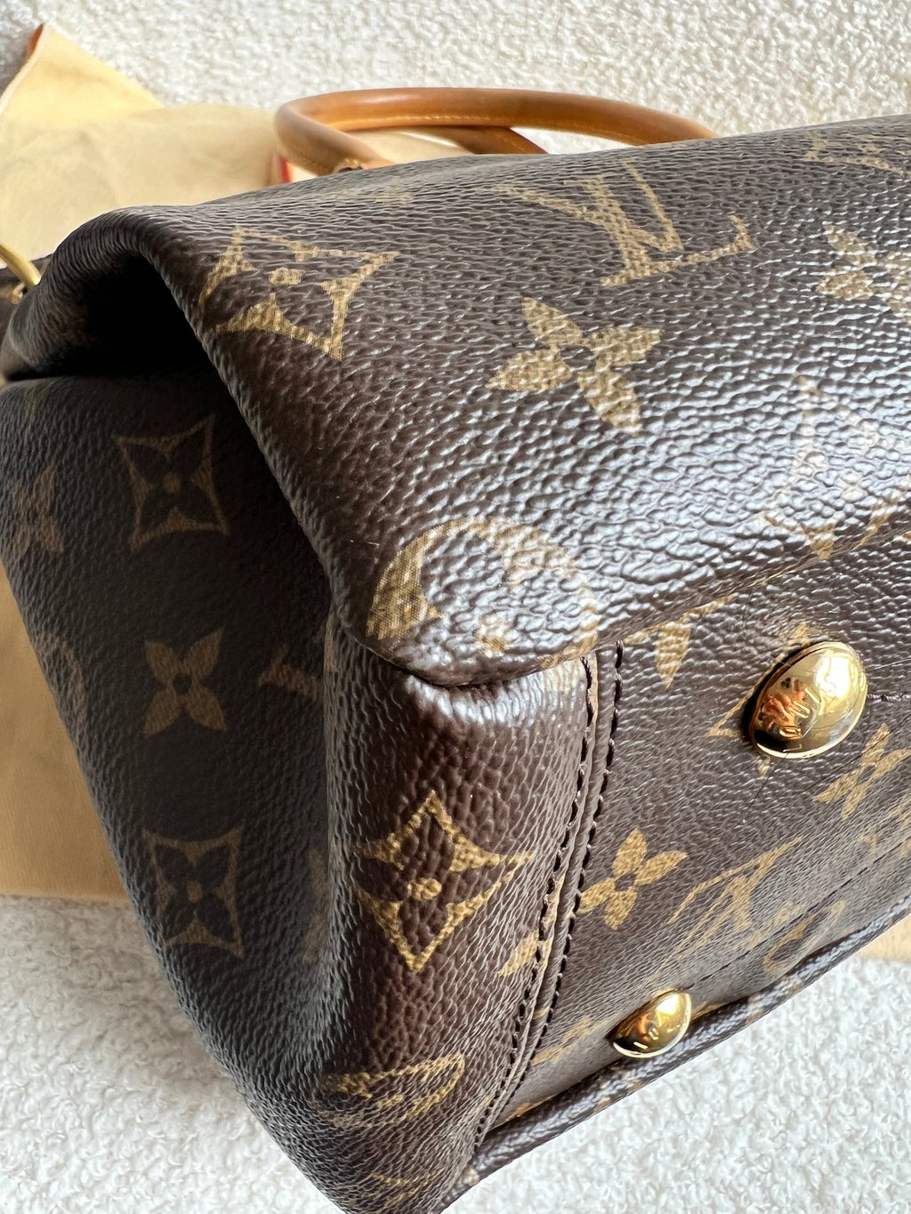 Louis Vuitton Pallas Tote in Monogram and Fuchsia (RRP £1960)