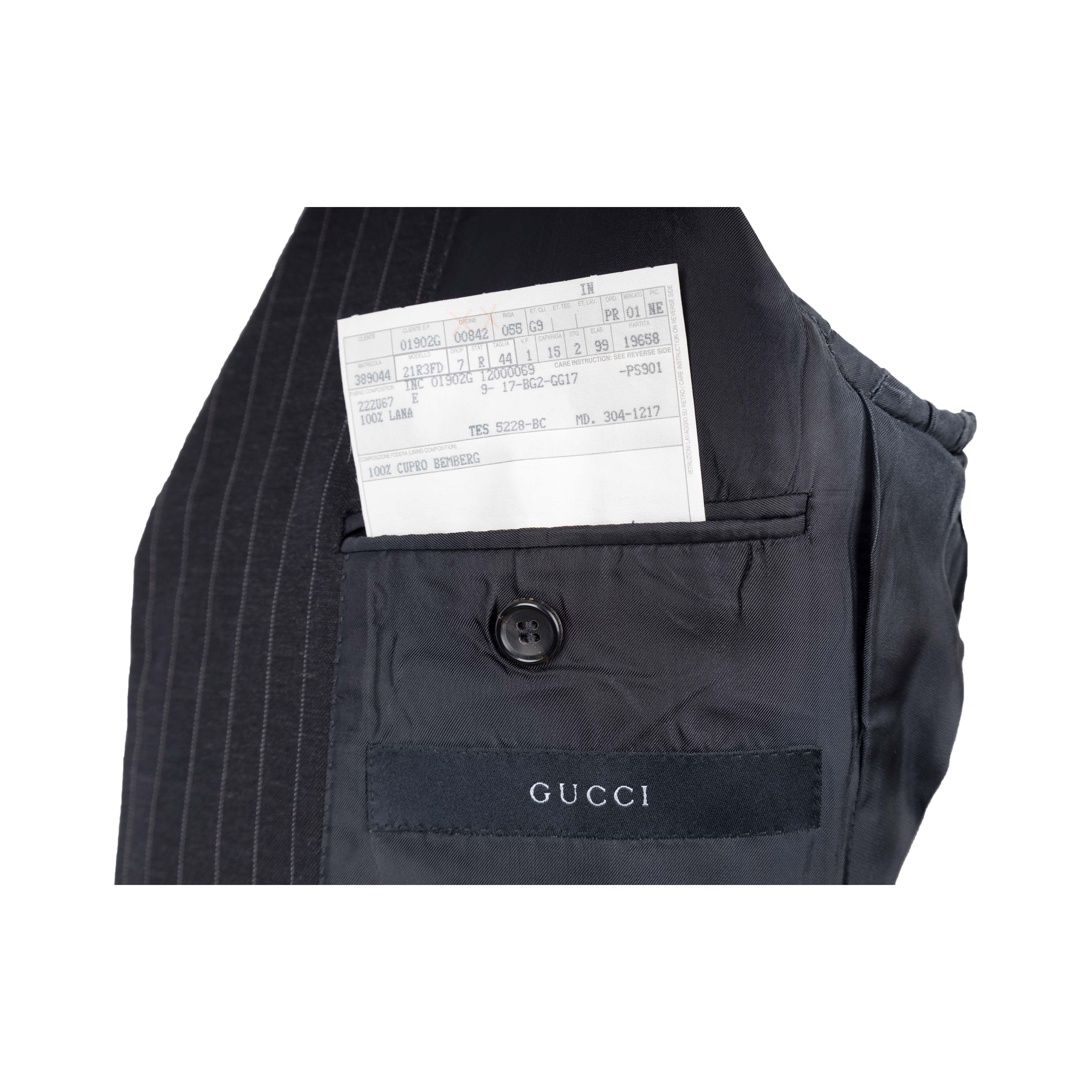 Gucci Pinstripe Suit - '00s