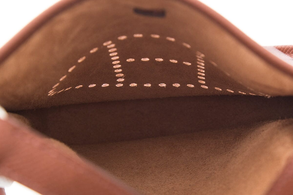 HermÃƒÆ’Ã‚Â¨s Brown Mini Evelyne (TPM) Handbag