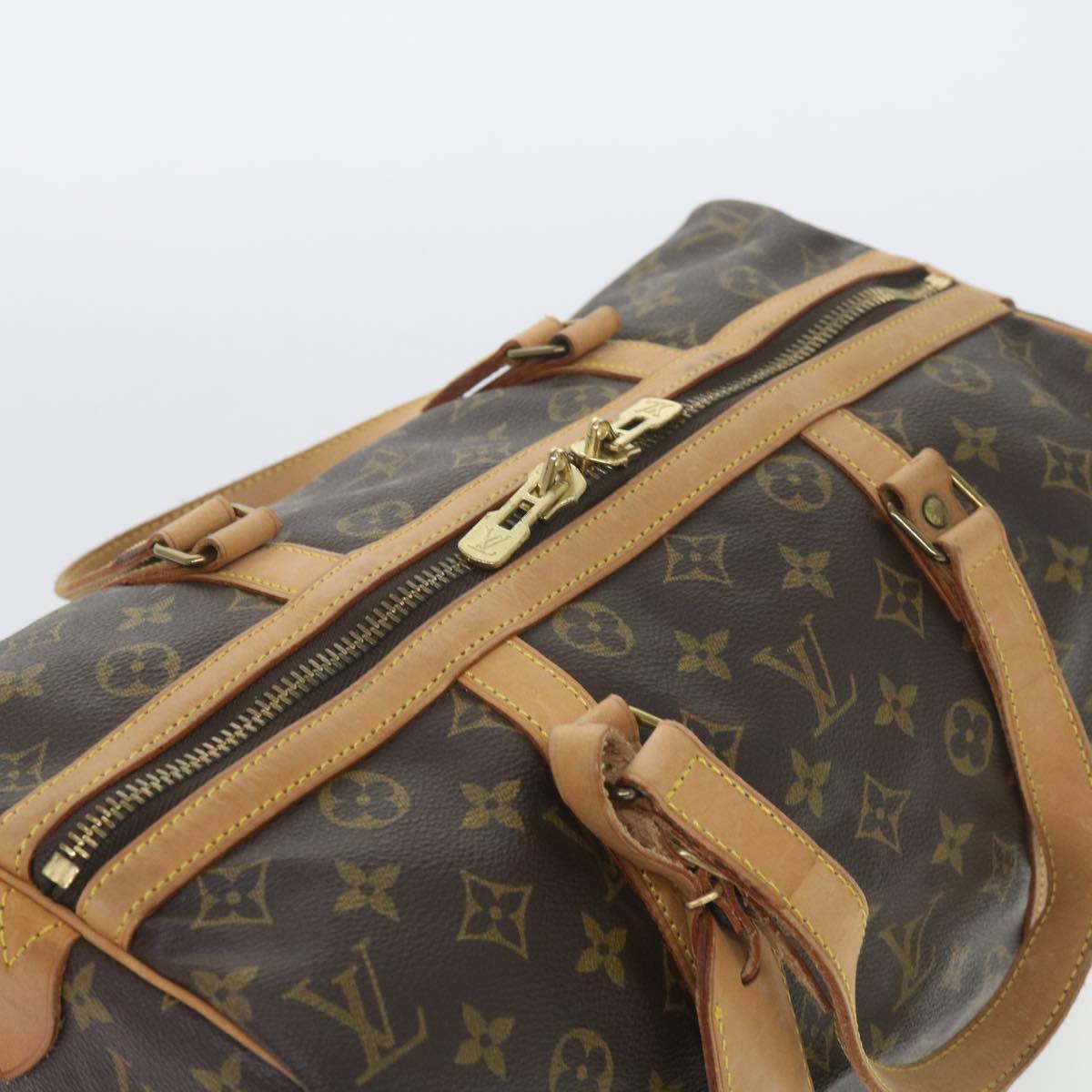 Louis Vuitton Sac Souple  Canvas Travel Bag ()