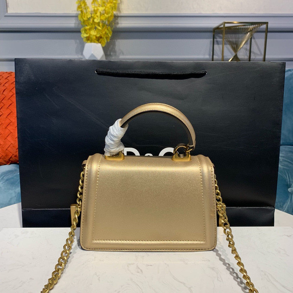 GLAMI Small Devotion Bag In Mordore NappaÃ‚Â Gold For Women 7.5in/19cm GLAMI GLAMI6711A101687503