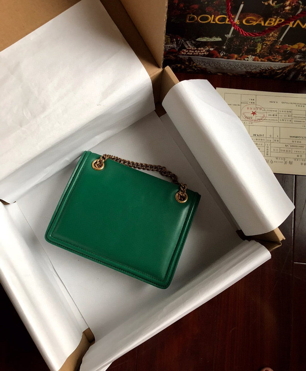 GLAMI MeGLAMIum Devotion Bag Green For Women 8.1in/20.5cm