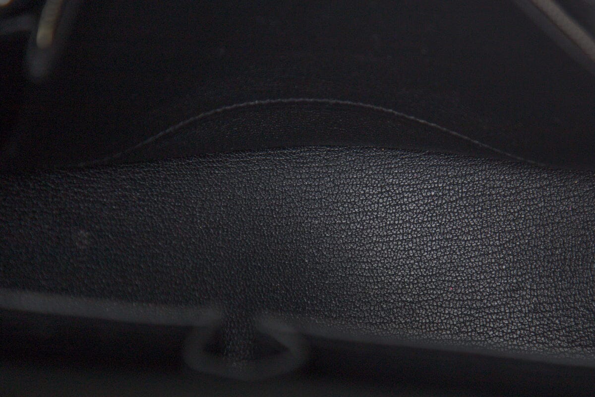 HermÃƒÆ’Ã‚Â¨s 2023 Black Jypsiere 28 Clemence PHW  Handbag