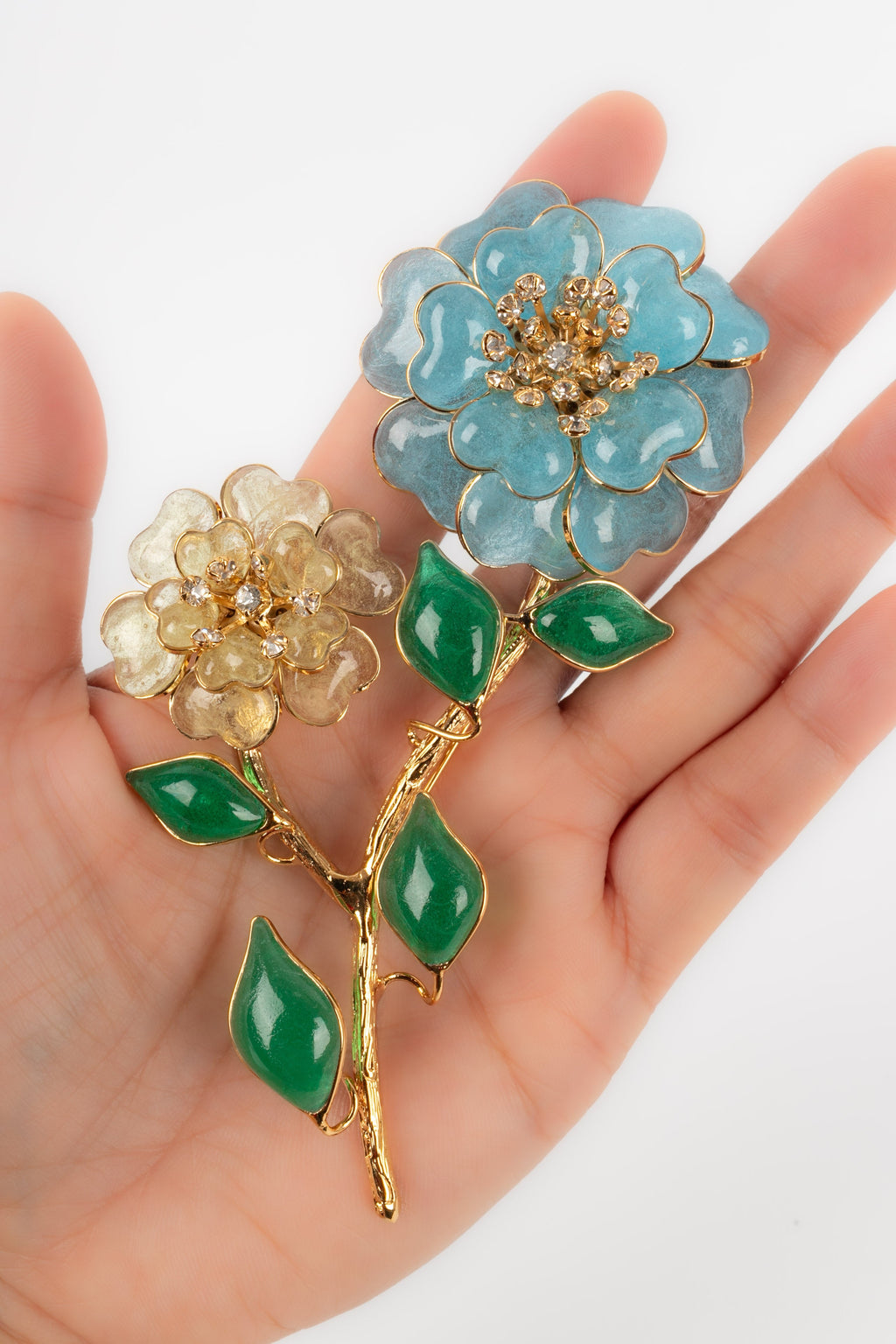 Broche fleur Augustine